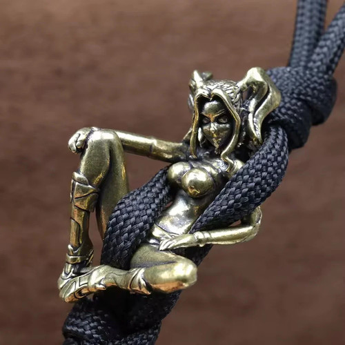 Brass knife bead diy - brass,